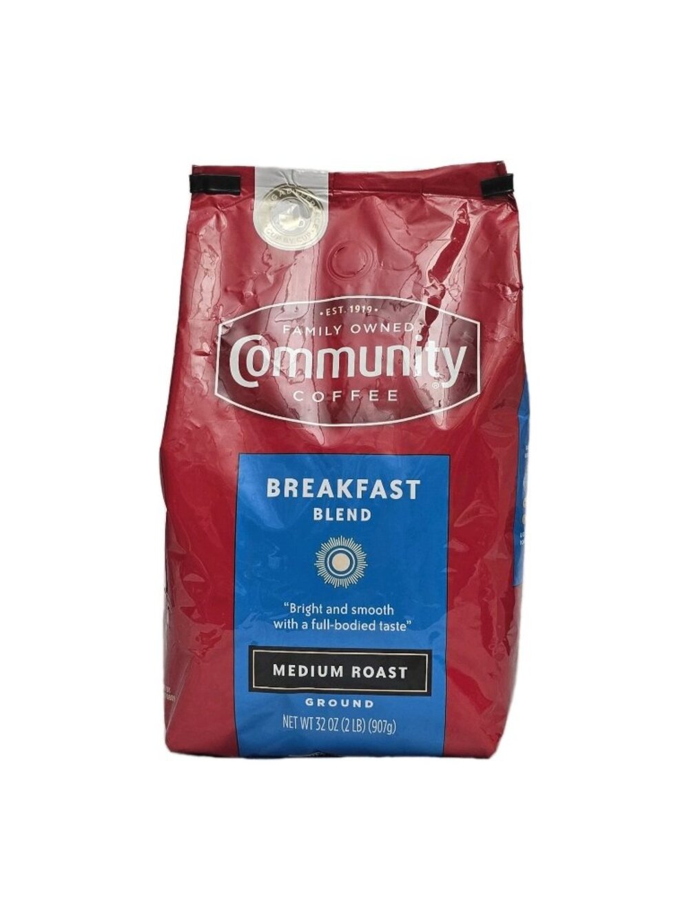 Community Breakfast Blend Ground Coffee Medium Roast 32 Oz Bag